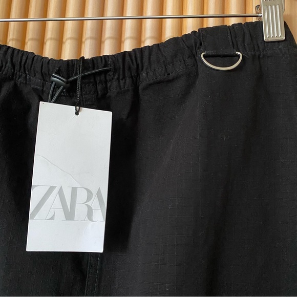 Zara cargo midi skirt black - Picture 3 of 9